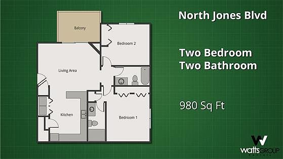 2nd image of 1695 N Jones Blvd APT 9