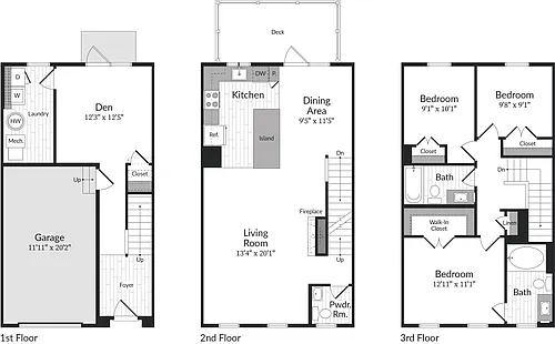 Floor plan TH1_CF