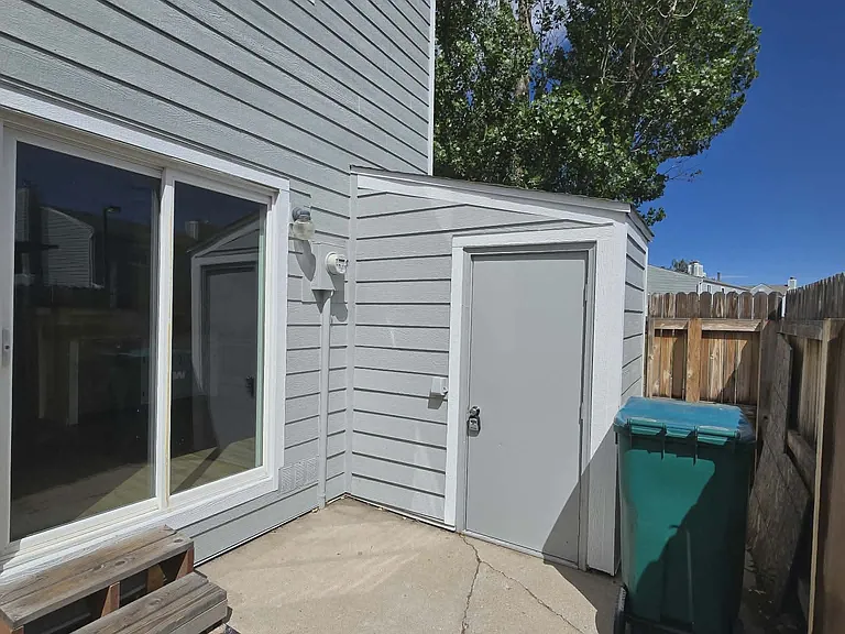 Outdoor shed