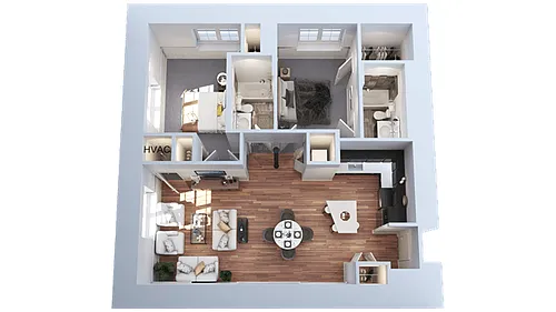 Floor plan Duck