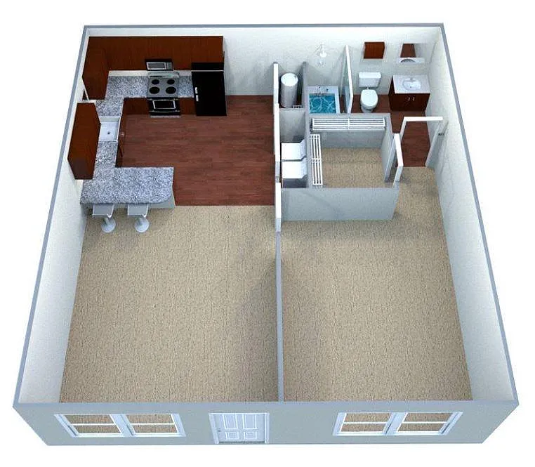Floor plan Custom Deluxe III