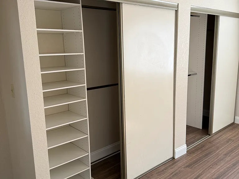 Master bedroom closet