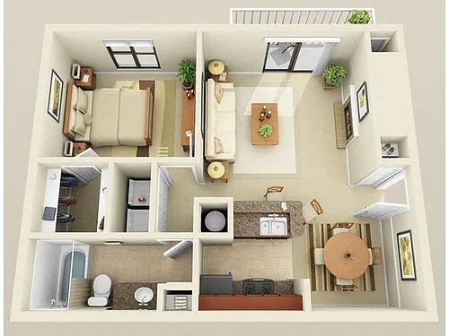 Floor plan Cameron