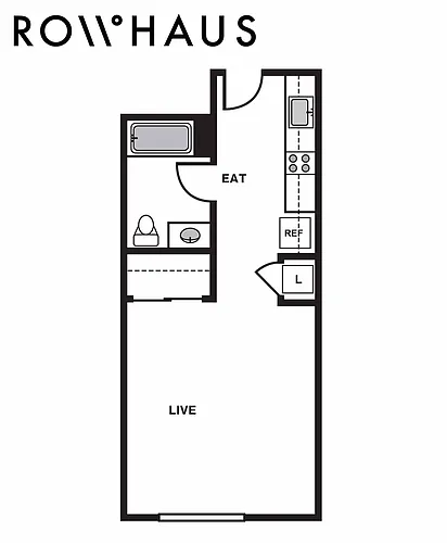 Floor plan Studio SB