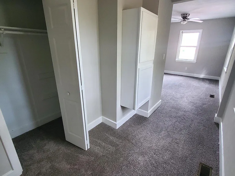 Large bedroom closet area