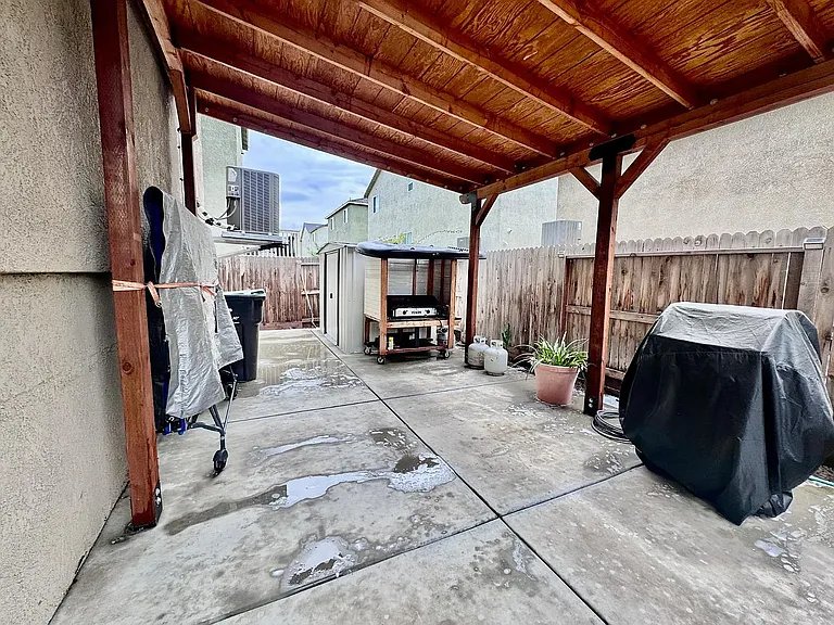 Backyard patio - ready for your girl, enjoy fresh air, hangout etc