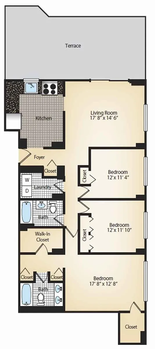 Floor plan Lancaster
