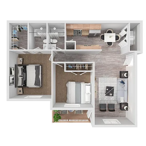 Floor plan The Cliffdale