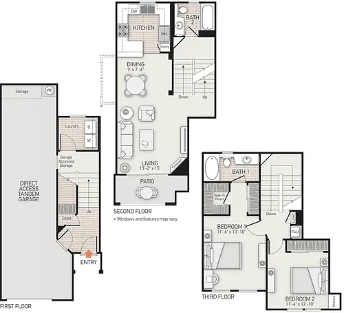 Floor plan Loggia - Plan 10