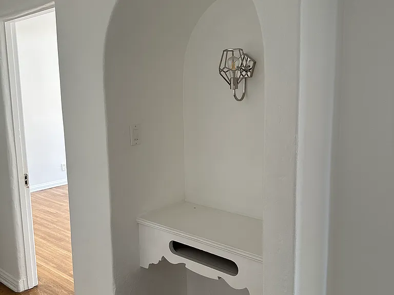 Hallway with nook