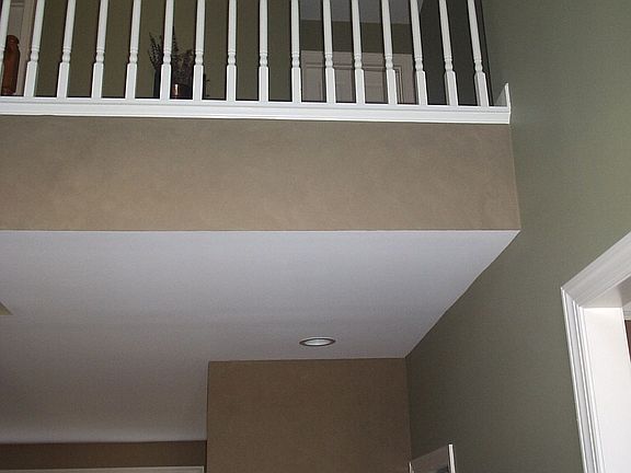 Two story foyer