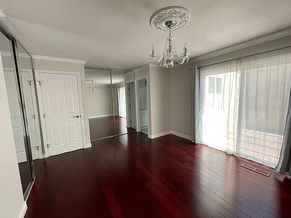 Master bedroom with private bathroom