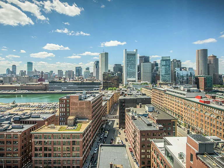Panoramic Views of City and Harbor