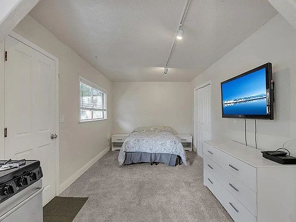 Bed/living area.
