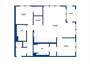 Floor plan B3