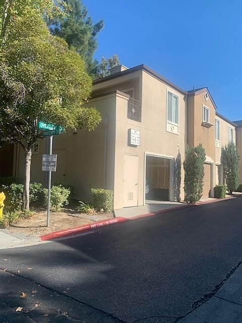 Exterior, showing patio and garage