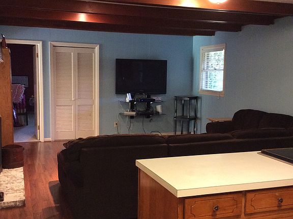 open kitchen and living area