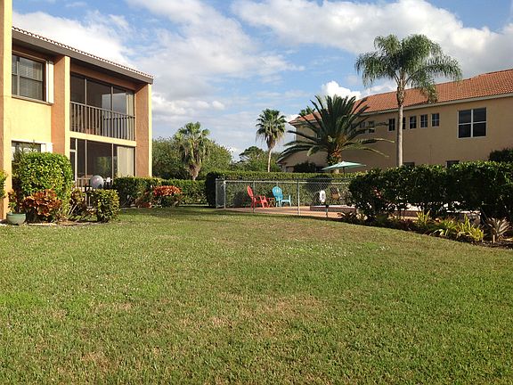 Well manicured landscape