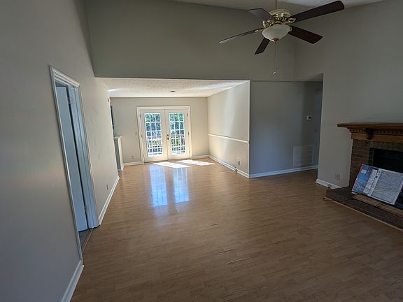 High ceilings and lots of natural light in the front room.