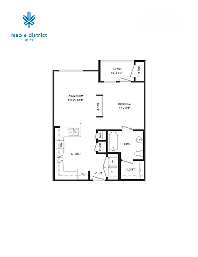 Floor plan S1B