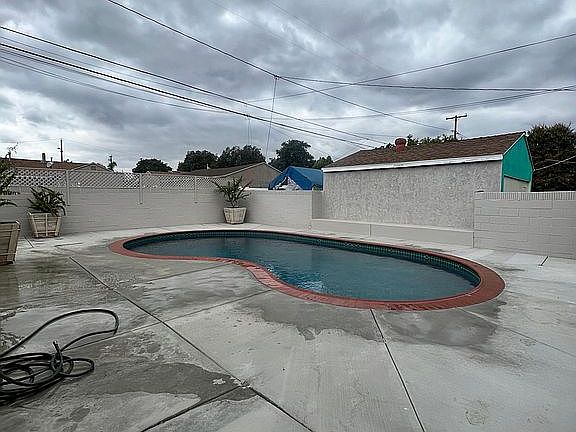 Backyard pool