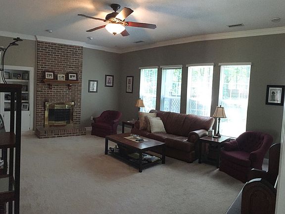 Great room w/large windows