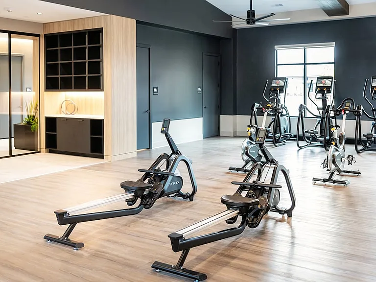 State-of-the-art fitness center