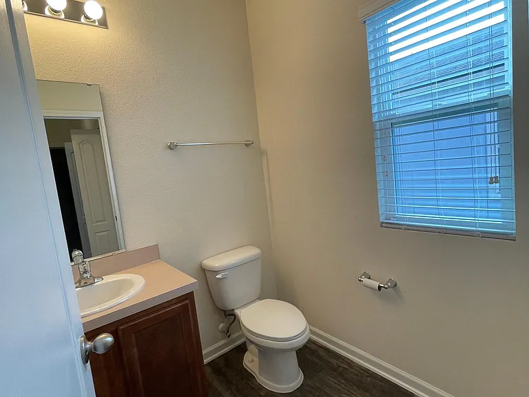 Downstairs half bath