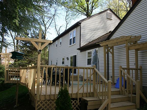 Deck and back of house