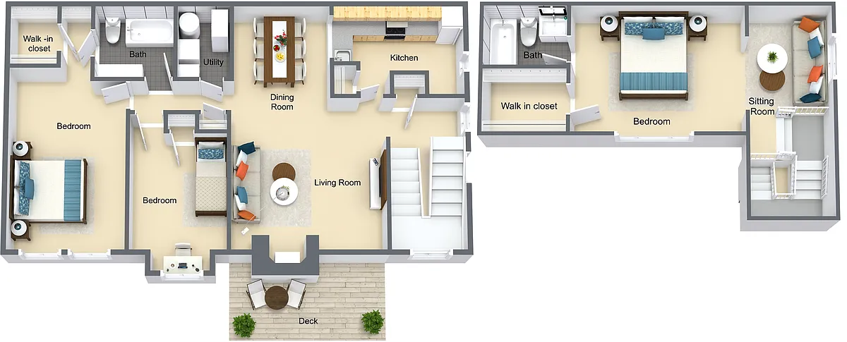 Floor plan Hammock Loft