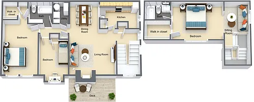 Floor plan Hammock Loft