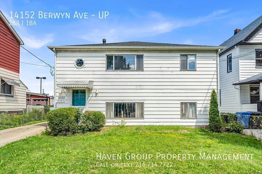 14152 Berwyn Ave | UP, Cleveland, OH 44111 - Spacious 2-bed 1-bath multi-family home! — Photo 1