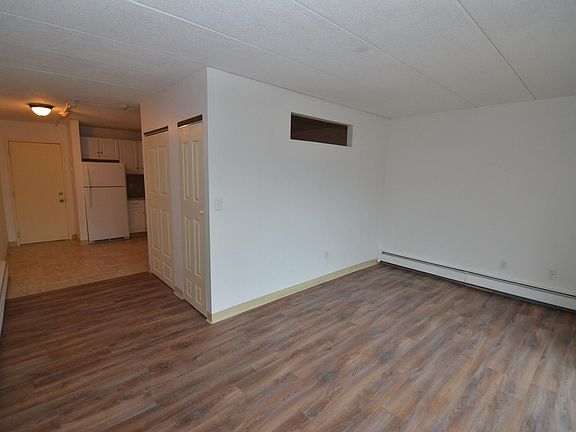 living room and kitchenette areas