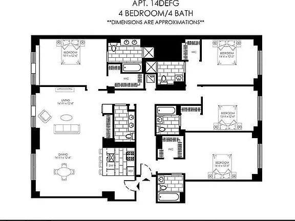 2nd image of 666 W End Ave #14DEG