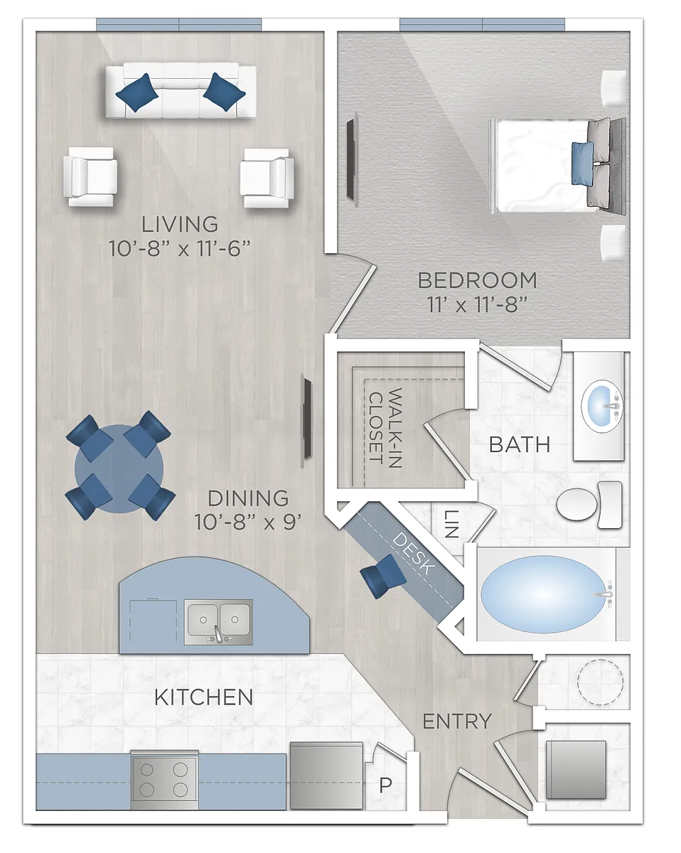 Floor plan A A1