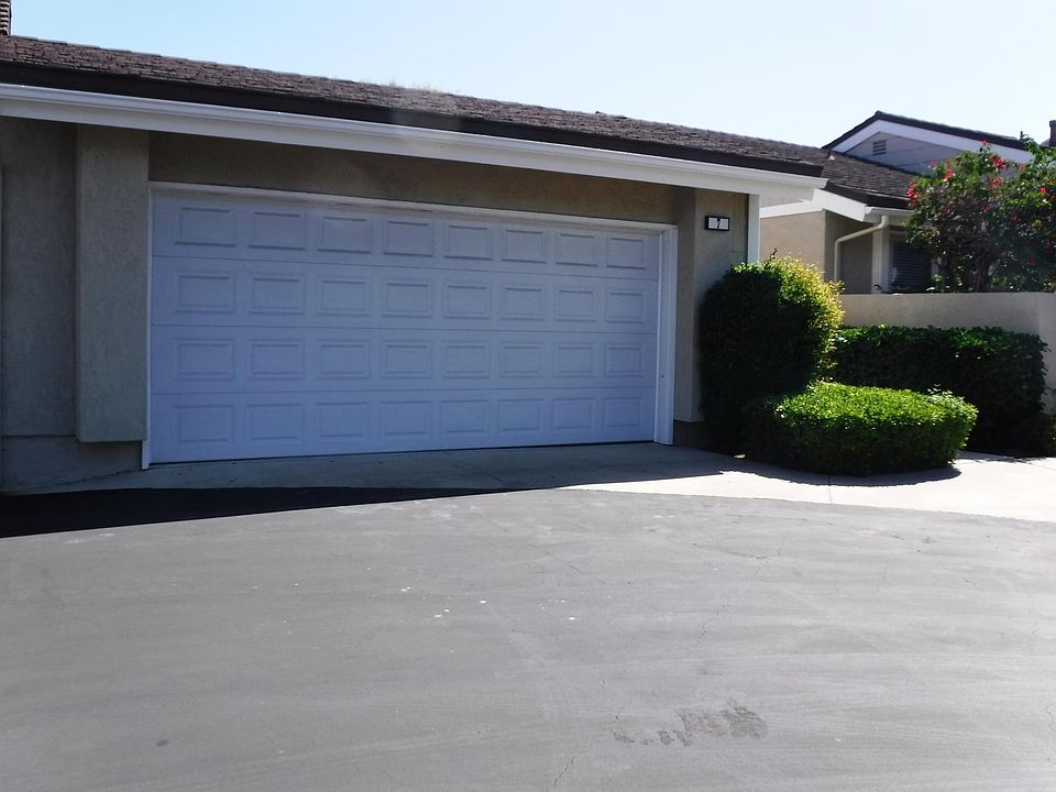 Attached oversized two car garage