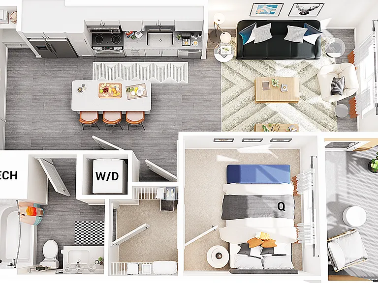 A3 floor plan Broadstone Craft