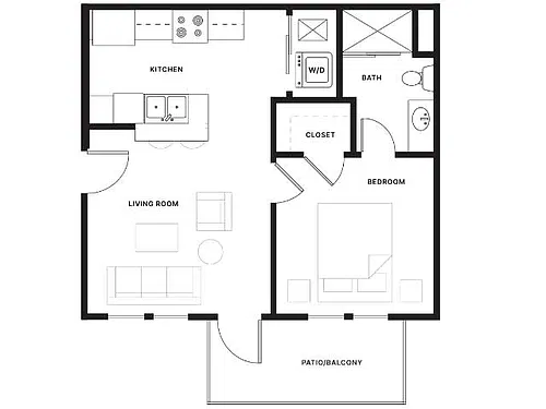 Floor plan The Riverside