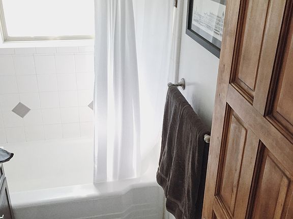 Original wood door restored