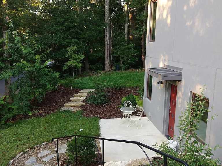 Walk out basement with patio and yard.