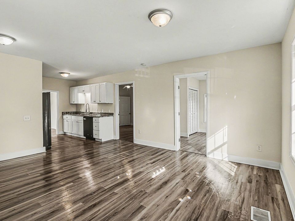 Spacious, open living area