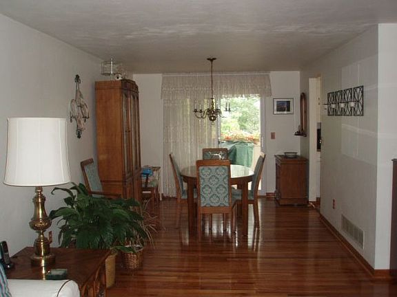 Dining Room has new hardwood flooring