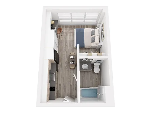 Floor plan Studio 1