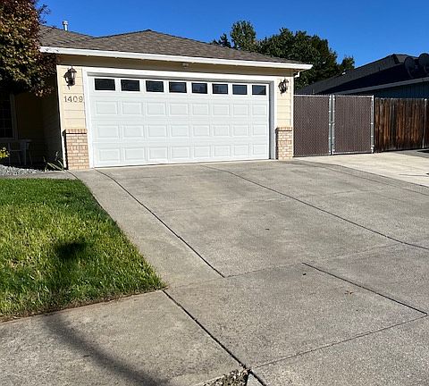 Garage and side access