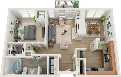 Floor plan Ashbury