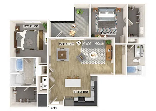 Floor plan B4