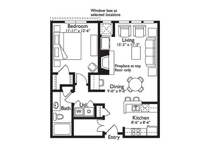 Floor plan The Sandstone