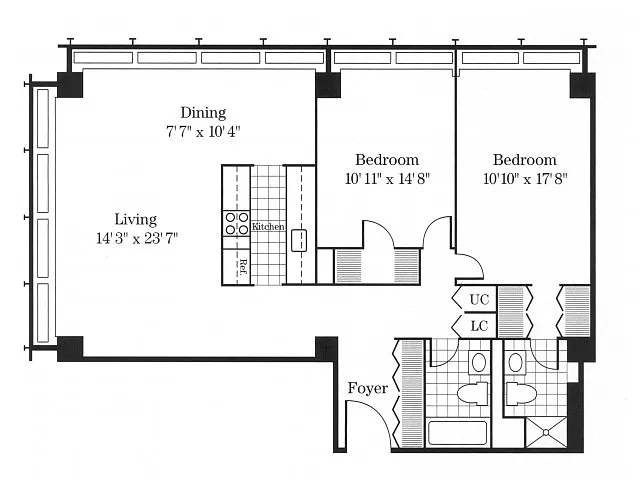 Floor plan Gem