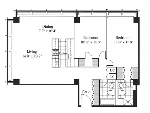 Floor plan Gem