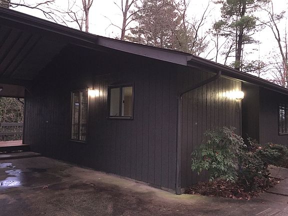 Exterior evening view